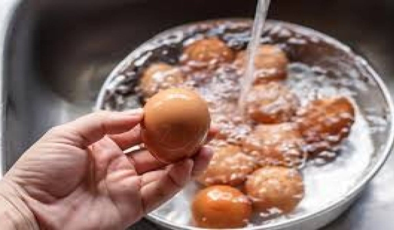 Yumurta yıkamak hijyen açısından risk oluşturuyor