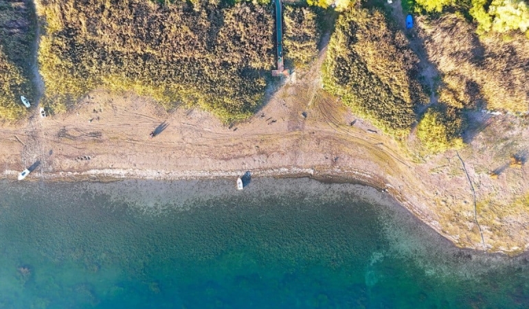 Sapanca Gölü’nde su seviyesi kritik noktalara düştü