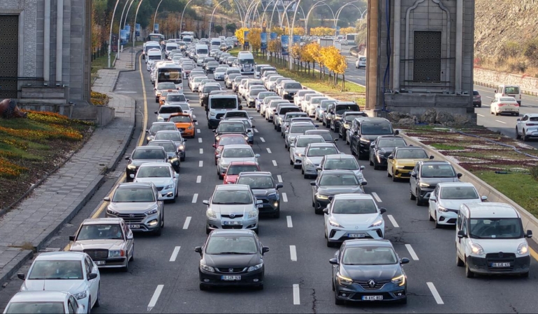 Ankara’da trafiğe kayıtlı araç sayısı 2,9 milyonu aştı