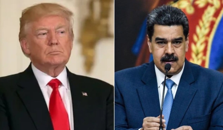 Trump Maduro’yu tehdit ederek Venezuela’ya mesaj gönderdi
