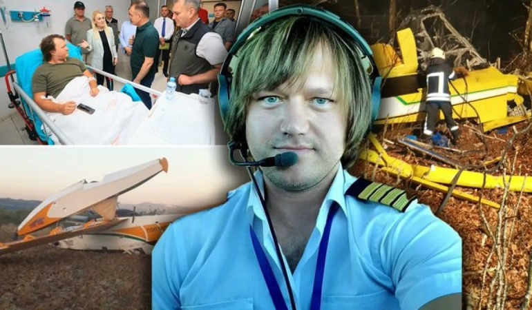 Uçak kazasında şehit olan pilotun ailesine bildirildi